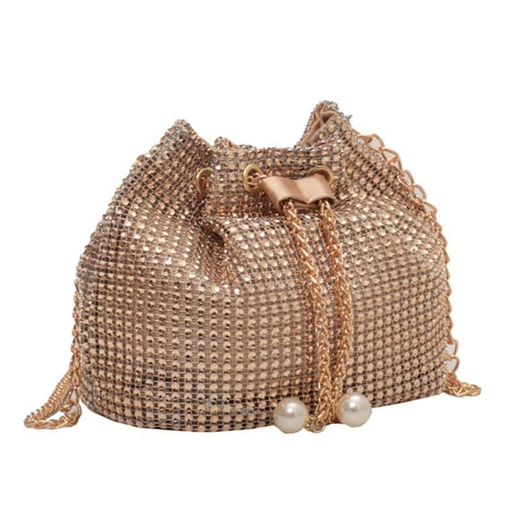 Giaone Chic for Rhinestone Handbag Bucket Bag Evening Bag Shoulder Bag for Pa
