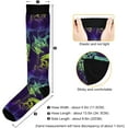 thumbnail image 3 of Coolnut 1 Pair Gamepad Controller Compression Socks 20-30mmHg Knee High Women Socks Tube Athletic Stockings for Men Sport Soccer Running Cycling Medical Nurse Winter Travel Gift, 3 of 7