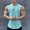 Lake blue, variant on PanBiqintyy summer Sleeveless vest outdoor sport tank top running fitness undershirt quick drying round neck gym T-shirt men Breathable tops