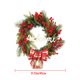 thumbnail image 1 of Guirnalda De Navidad Bayas Rojas Artificiales Arco Colgando Puerta Guirnalda De Pared Decoraciones Decoraciones De Feliz Navidad ANGGREK Otros, 1 of 8