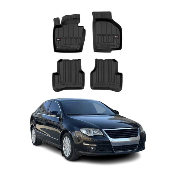 OMAC Premium Floor Mats for VW Passat B6 2006-2010 Wagon Waterproof Heavy Duty