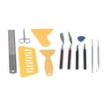 thumbnail image 3 of Kit d'Outils de Désherbage en Vinyle, Acier Inoxydable Résistant à l'Usure Large Applicabilité Poignée Ergonomique Outils de Désherbage en Vinyle avec Ciseaux pour le Lettrage, 3 of 8