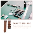 thumbnail image 4 of Miangastore UKCOCO Genuine Cowhide Leather Replacement Watch Straps for Fitbit Charge 2 Bands (Brown), 4 of 9