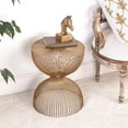 thumbnail image 3 of Beaumont Lane Table de Bout en Métal Doré, 3 of 7