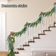 thumbnail image 7 of WTYYC 6 FT Norfolk Pine Garland, Christmas Green Artificial Real Touch Cedar Garland, Faux Cedar with Lights, for Table, Wall, Fireplace Indoor Outdoor Decor, 7 of 7