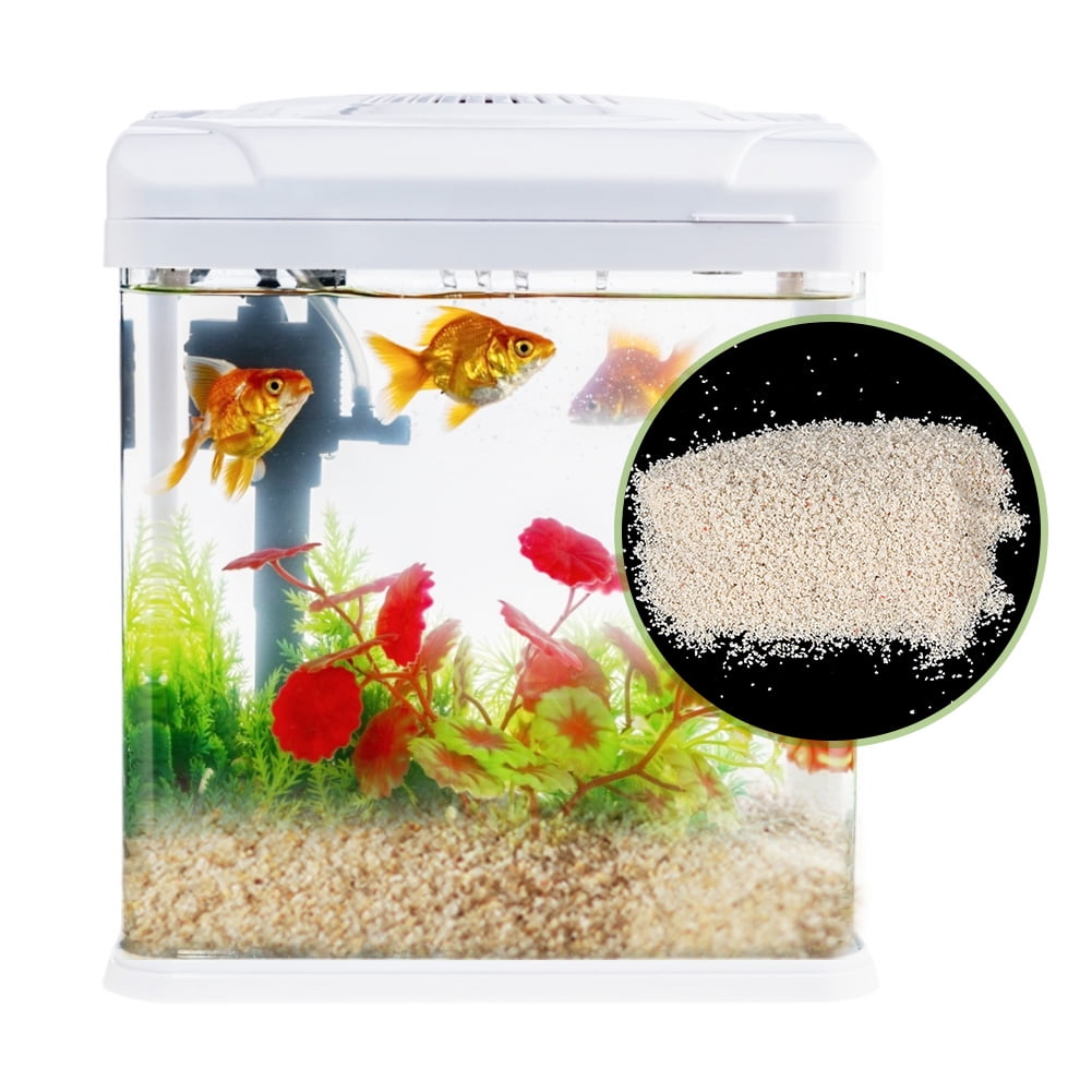 Riousery Natural Sand Stone Gravel Landscaping Decoration for Fish Tank Aquarium Flowerpot Fresh Water Seawater Premium Substrate Element 9.45 inches / 24.0 cm