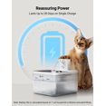 thumbnail image 4 of Batería DownyPaws para fuente de agua Cat, 2,5 L, acero inoxidable, 4 of 9