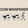 thumbnail image 2 of CafePress - Cow Whisperer Tote Bag - Unisex Canvas Tote Bag, Beige, 1-Piece, 2 of 6