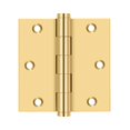 thumbnail image 2 of Deltana CSB35-R Square Solid Brass Hinge in PVD - 3.5 x 3.5 in., 2 of 2