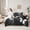 Black Gray, variant on Manfei Cute Butterflies 7-Piece Bedding Comforter Set,Cherry Blossom King Bedding Sets,Light Pink Bed Sheets For Princess,Super Cozy Room Decor Reversible