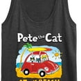 thumbnail image 3 of Pete The Cat - At The Beach - Women's Racerback Tank Top, 3 of 6