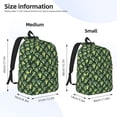 thumbnail image 3 of KLL Broccoli 3 Print Travel Laptop Backpack - College Backpack Business Work Bag Nurse Bag Casual Daypack for Weekender Business Hiking -Small, 3 of 6
