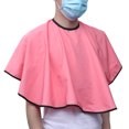 thumbnail image 2 of Impermeable Wai Cloth Peluquería Capa Delantal de corte de pelo Capa práctica Rosa, 2 of 5