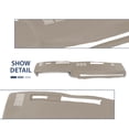 thumbnail image 2 of Dash Cover Cap Dashboard Panel TPE Fit For 1981-1987 Chevy GMC Full Size Pickup/1981-1991 Chevy GMC SUV Beige, 2 of 10