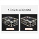 thumbnail image 5 of Para 4A Carcasa de Acrílico Caja Protectora Transparente con Ventilador de Refrigeración para, 5 of 5