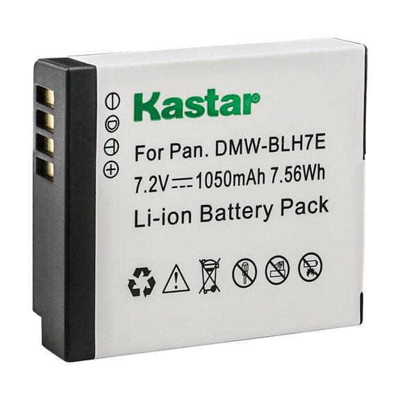 Kastar 2-Pack DMW-BLH7 Battery and LTD2 USB Charger Replacement for Panasonic Lumix DMC-GM1KA, Lumix DMC-GM1KD, Lumix DMC-GM1KEB, Lumix DMC-GM1KK, Lumix DMC-GM1KS, Lumix DMC-GM1KW, DMC-GM1S Camera