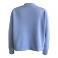 thumbnail image 2 of Suéter George para Mujer, con Cuello Tipo Polo, Boxy Azul Talla G, 2 of 4