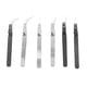 thumbnail image 5 of Pinzas De Soldadura Antimagnéticas, Juego De Pinzas De Puntas Curvas Puntiagudas Duraderas Con Cierre Automático, 6 Piezas No Conductoras Para Reparación De Placas De Circuito, 5 of 7