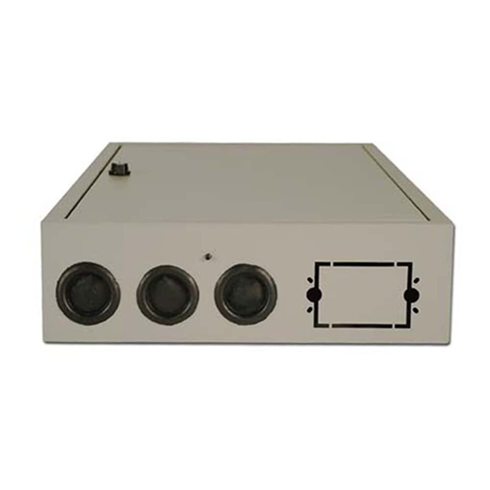 Construct Pro 15-inch Metal Wire Box Can with Removable Door (Neutral)
