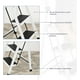 thumbnail image 4 of Escalera Plegable Multifuncional Bluelander, Tubular 3 Peldaños, Antideslizante, Blanco, 4 of 5