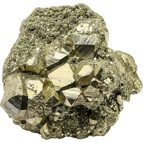 Pyrite Raw Crystals and Healing Stones (1 Piece)
