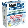 sinus rinse all natural relief premixed refill packets 100 count (pack of 1)