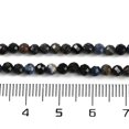 thumbnail image 5 of Natural Sapphire Beads Strands Faceted Round 3mm Hole: 0.6mm 111pcs/strand 15.35''(39cm), 5 of 6