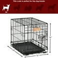 MidWest Double Door iCrate Metal Dog Crate, 18"