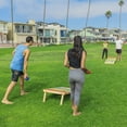 thumbnail image 4 of GoSports Regulation Size Premium Wooden Cornhole Set - Includes Two 4' x 2' Boards, 8 Bean Bags, Carrying Case and Game Rules - Retro Beach, 4 of 6