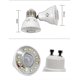 thumbnail image 2 of 2-Piece 230V PIR Motion Sensor Light GU10 LED 3W Automatical On/Off No Switch Public Area Corridor Aisle Passageway Lighting, 2 of 4