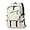 White, variant on 15-inch Nylon Waterproof Backpack Trendy Travel Bag High Capacity with Side Pockets Daily Bag for Men Women (Pink)
