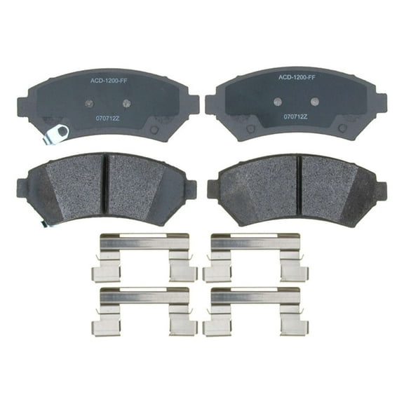 Disc Brake Pad Set Fits select: 2000-2005 CHEVROLET IMPALA, 2000-2005 BUICK LESABRE