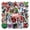 Color5, variant on Super Hero Sticker Pack - 100 Cute Stickers for Water Bottles, Laptops, and Phone Cases - Vinyl Decals Collection