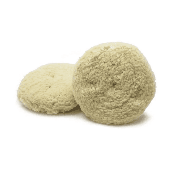 Borla De Lana Doble Cara 100% Lana Para Pulir 2Pzas