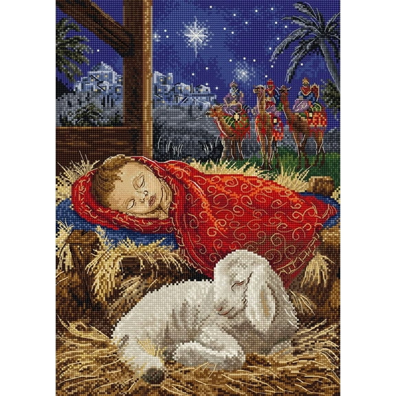 Baby Jesus L9952 Counted Cross Stitch Kit