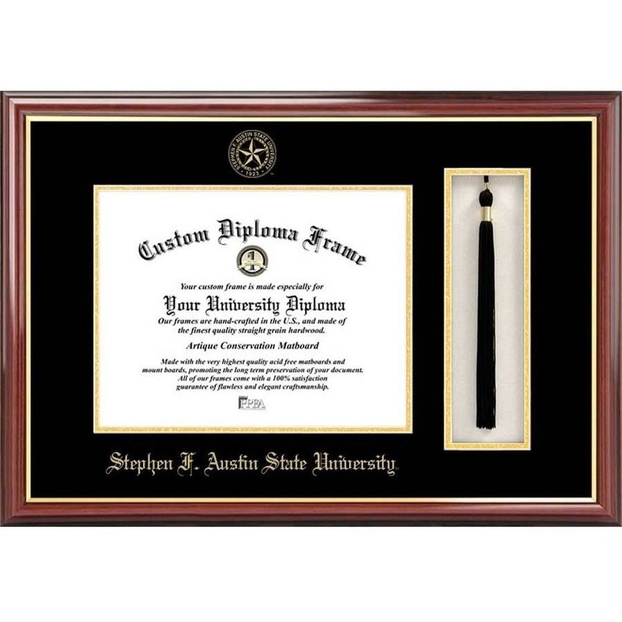 Stephen F Austin 11" x 14" Tassel Box and Diploma Frame - Walmart.com
