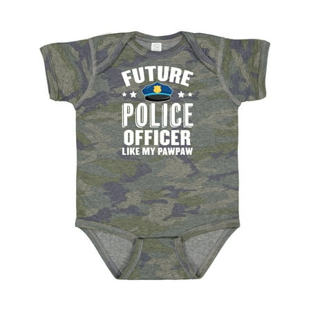 

Inktastic Future Police Officer Like My Pawpaw Gift Baby Boy or Baby Girl Bodysuit
