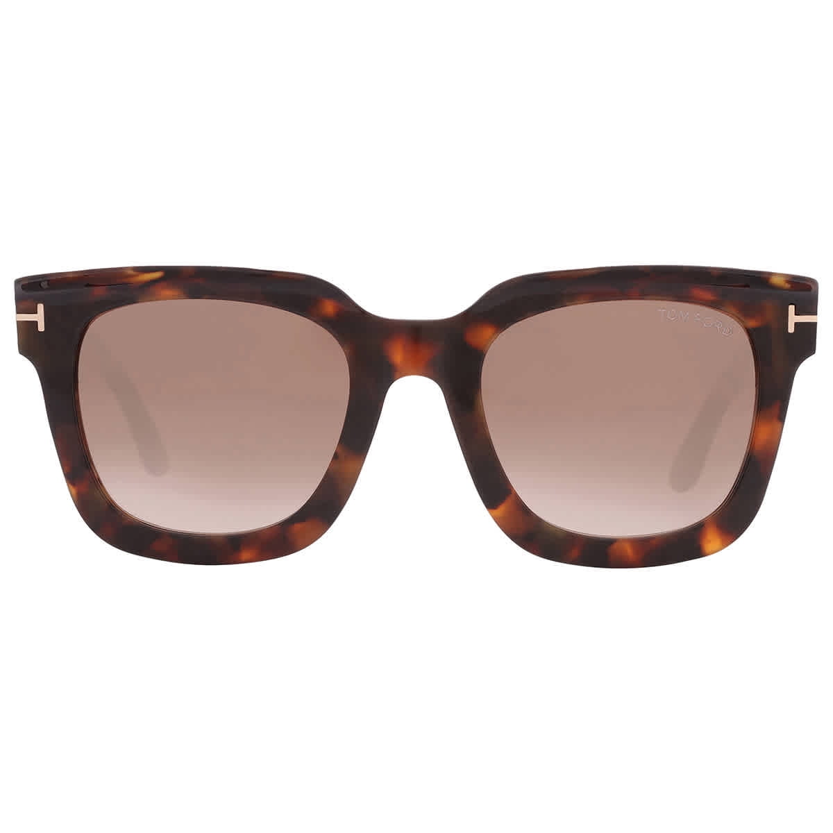 TOMFORD スクエアフレムサンクラス FT11150 5252G Tom Ford Leigh Smoke Gradient Square Ladies Sunglasses