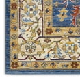 thumbnail image 6 of Nourison Majestic MST02 Blue/Beige/Red Indoor Area Rug - 5'6 x 8', 6 of 9