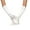 White, variant on Womens Gloves Prom Opera Satin Wedding Long Bridal Evening Party /Mittens Winter Gloves