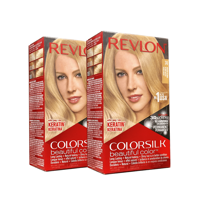 REVLON Colorsilk Color No 74 Medium Blonde (2 Pack)