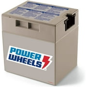 Power Wheels 12-Volt Rechargeable Replacement Battery, Multicolor