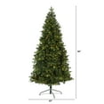 thumbnail image 4 of Nearly Natural Clear Prelit LED Green Decorated Spruce Christmas Tree, 7', 4 of 10