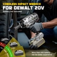 thumbnail image 4 of Llave de impacto inalámbrica DIYToolifz 1/2 1700 FT-Lbs 20 V DeWalt, 4 of 8