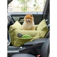 thumbnail image 4 of Lesure Car Seat For Small Dogs - Waterproof Dog Booster Seat For Car With Storage Pockets, Clip-On Safety Leash And Thickened Memory Foam Filling, Pet, 4 of 4