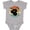 AC-Heather Grey, variant on Inktastic Drum Set Retro Drummer Sunset Boys or Girls Baby Bodysuit