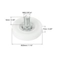 thumbnail image 2 of Unique Bargains 29mm Drawer Rollers, 6 Pack Plastic Drawer Pulley Bearing Small Pulley with Nuts, 2 of 6