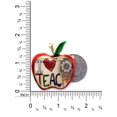 thumbnail image 4 of cocojewelry I LOVE To TEACH Apple Brooch Pin Necklace Pendant Gift for Teachers, 4 of 4