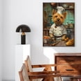 thumbnail image 5 of Hudo Norwich Terrier Dog Chef Poster, Dog Chef Wall Art Decor for Kitchen Wall Home Office and Farmhouse Cottage Decorations, 5 of 5