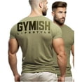 thumbnail image 2 of Gymish Motivational Workout Shirt for Men – Gym T-Shirt, Mens Gym Shirt, Gym Clothes, Fitness Gift for Men, 2 of 6